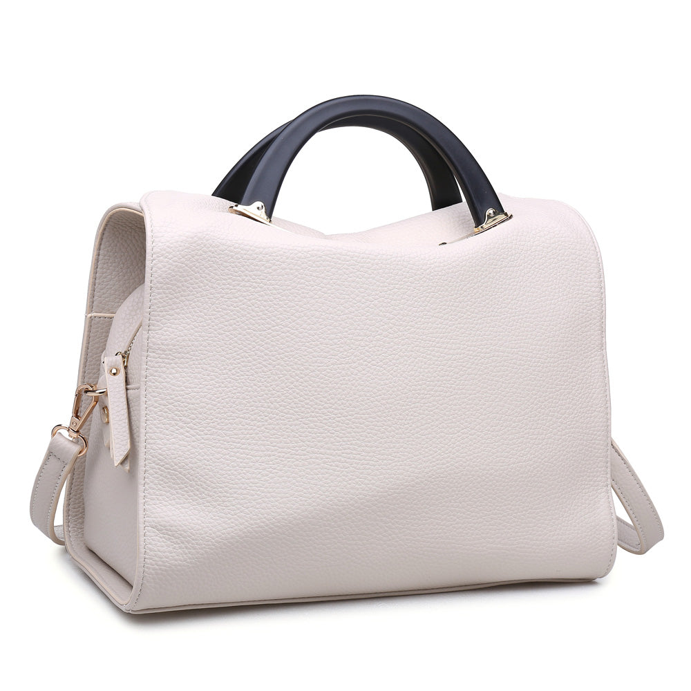 Urban Expressions Amelie Women : Handbags : Satchel 840611145031 | Dove Grey
