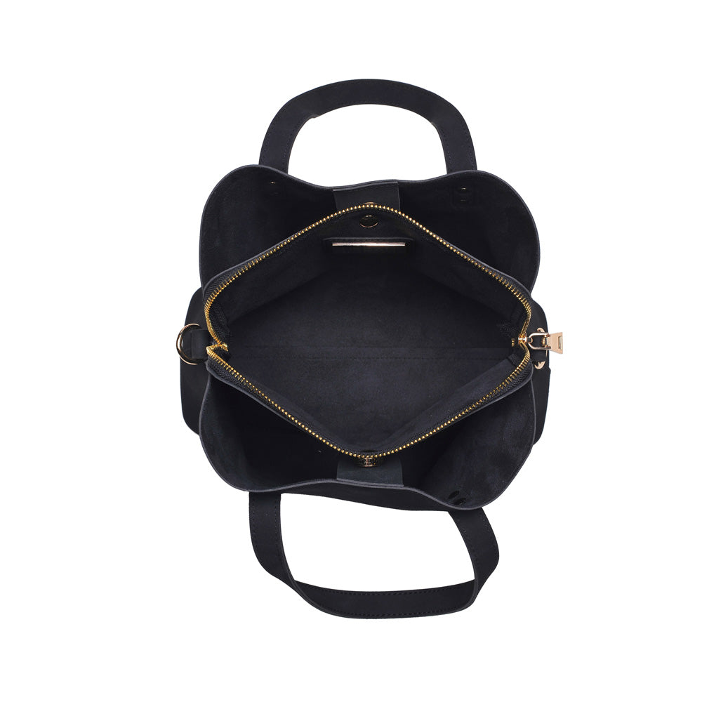 Urban Expressions Karina Women : Handbags : Satchel 840611139108 | Black